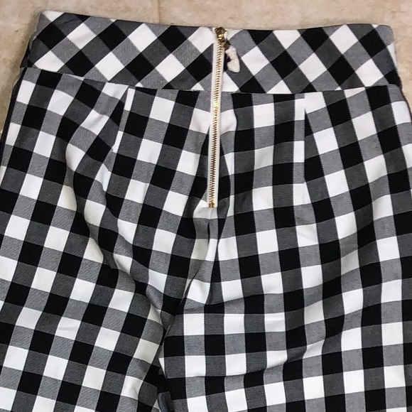 Juicy black label Couture high waisted check pants - Picture 6 of 6